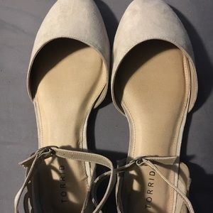 Torrid suede flats